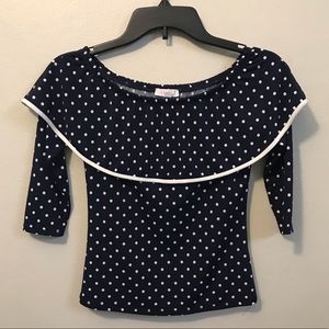 AGACI polka dot top✨